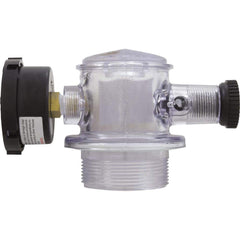 Pentair relief valve installed on sand filter demonstrating restored water flow