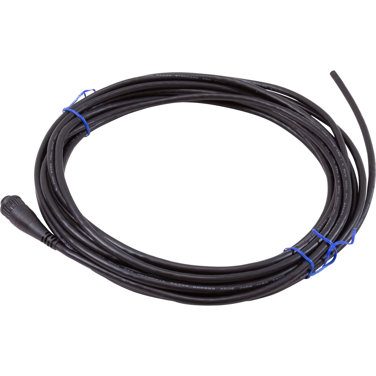 Pentair 25ft cable laid out to show length and easy-install benefit