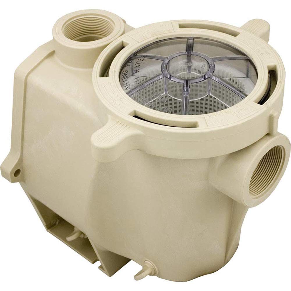 Pentair trap pump body close-up of gasket seating area for improved seal reliability