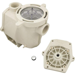 Pentair trap pump body front view showing flange and inlet for accurate replacement