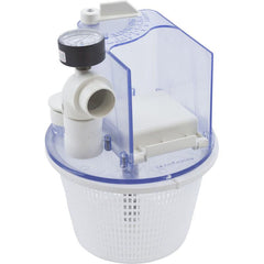Pentair Vac-Mate front view showing attachment and quick installation benefit