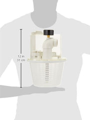 Pentair Vac-Mate installed in a skimmer demonstrating continuous skimming benefit