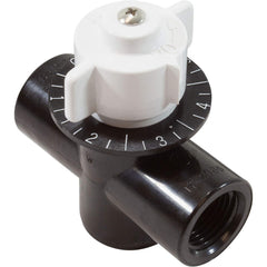 Pentair valve close-up of threads and seal highlighting leak-resistant design