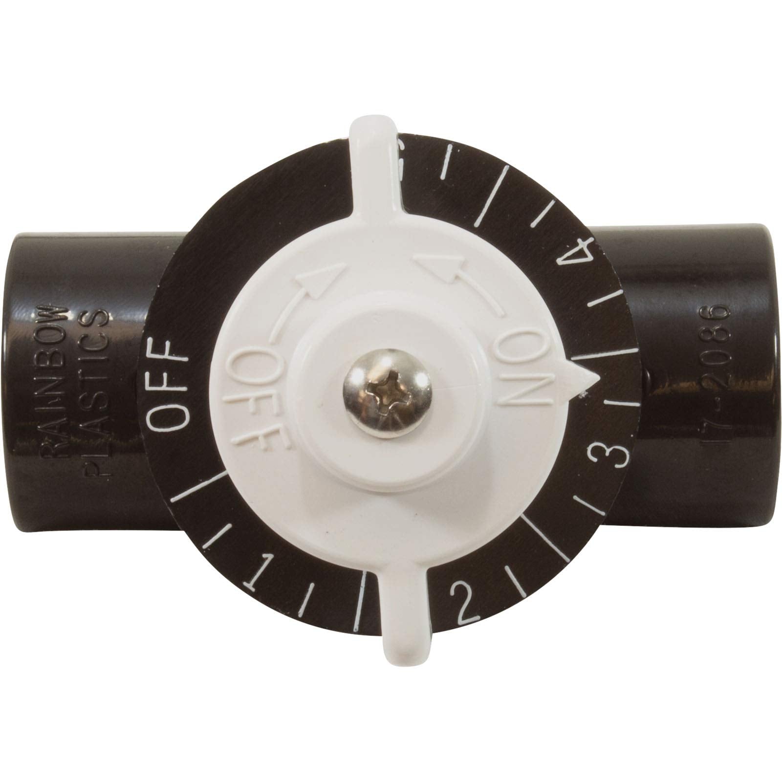 Pentair valve label and model markings ensuring correct OEM compatibility benefit