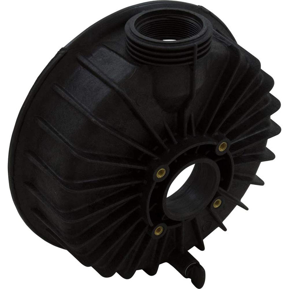 Pentair volute front view showing discharge and mounting, enables correct pump fit