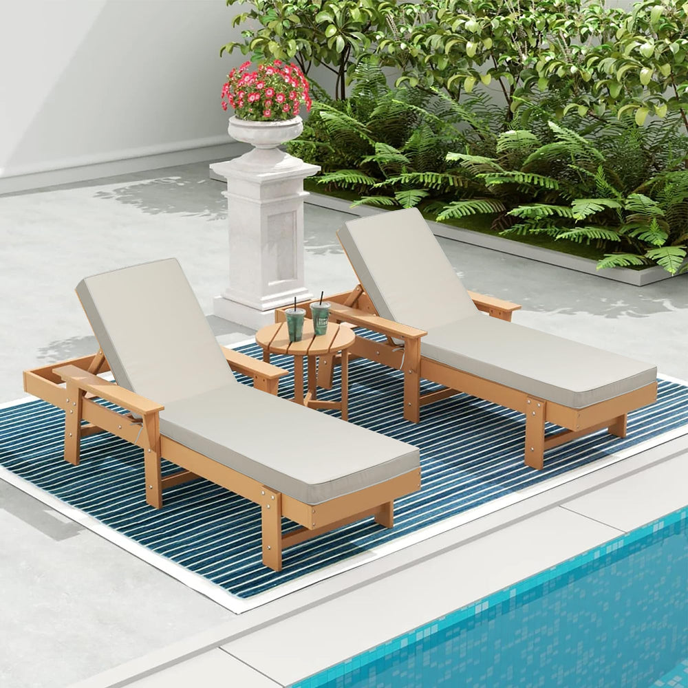 PERFECT GARDEN ruler beside cushion showing accurate 75 by 22-inch sizing