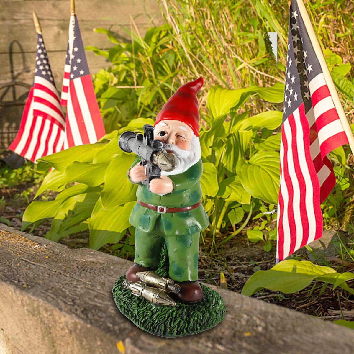 PERFECTOP gnome RPG and gear detail illustrating whimsical military styling