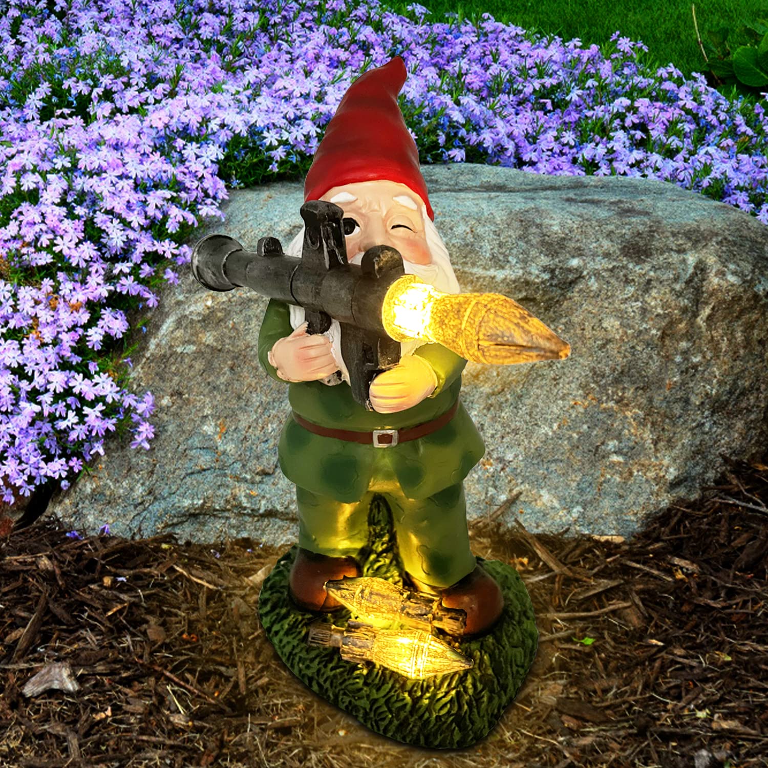 PERFECTOP gnome weatherproof finish demonstrating UV-resistant outdoor durability