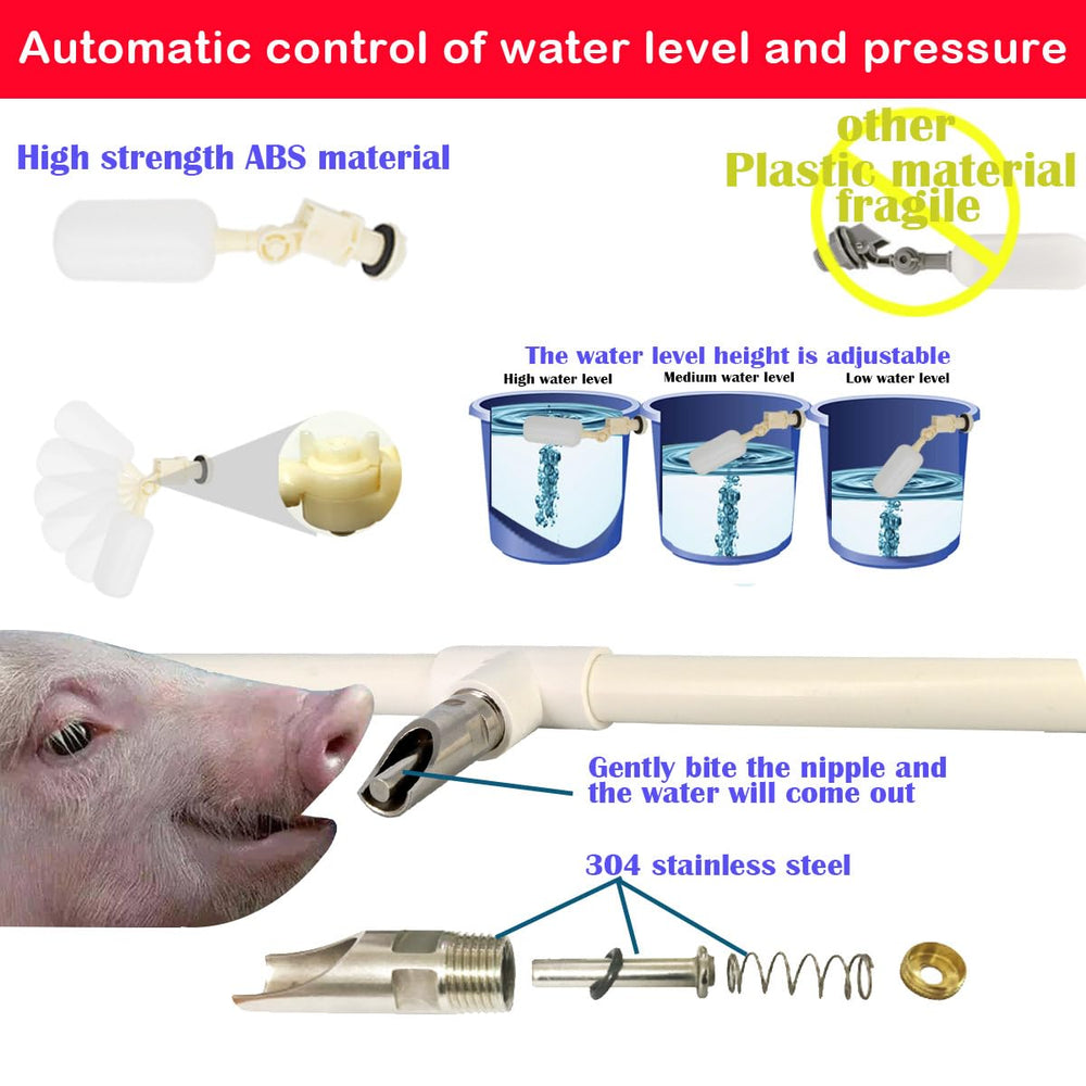 perfsign float valve and adapter detail showing leak control and steady flow