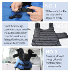 perixir inner padding detail showing thick insulation for warmth