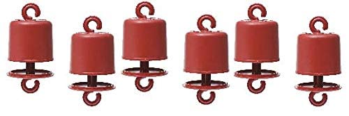 Perky-Pet guard mounted on feeder ports keeps ants away and preserves nectar