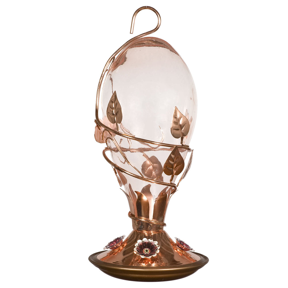 Perky-Pet front view showing elegant vine design and easy-fill benefit