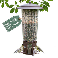 Perky-Pet front view showing feeder and clean design for better bird watching