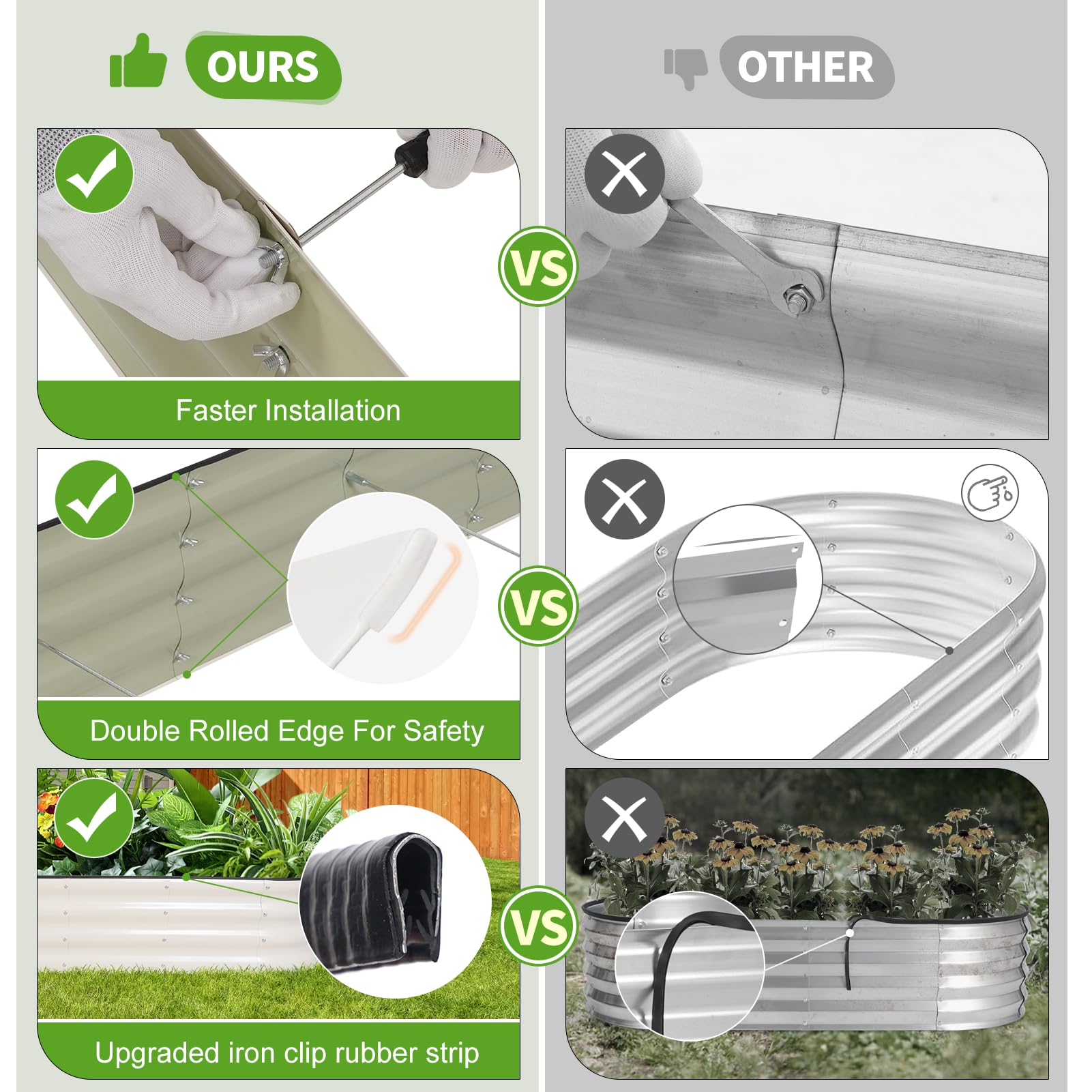 Permade installation tools and butterfly nuts showing easy tool-free assembly benefit