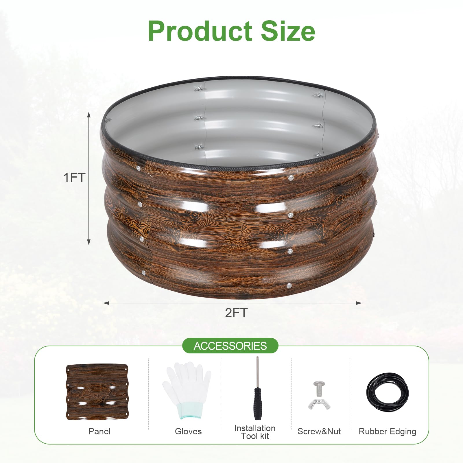 Permade assembly tools and butterfly nuts showing quick tool-free build benefit