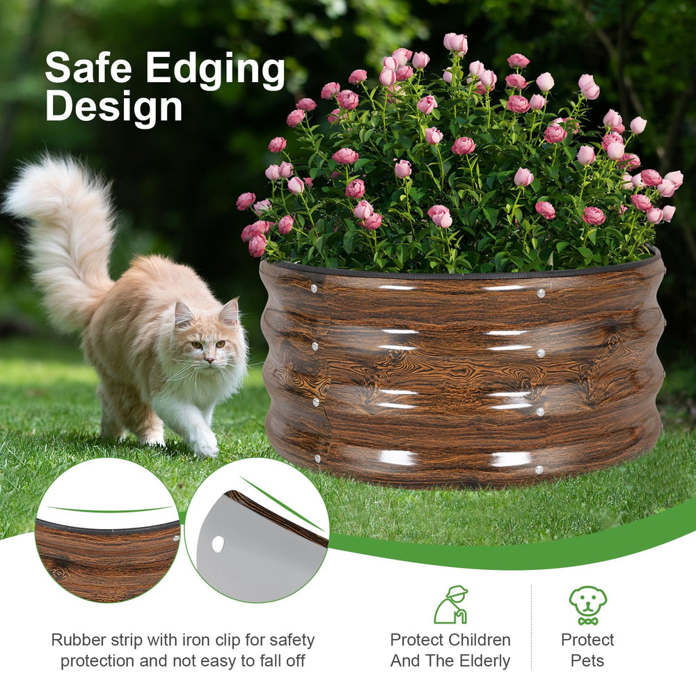 Permade close corner detail showing folded edge for safe handling benefit