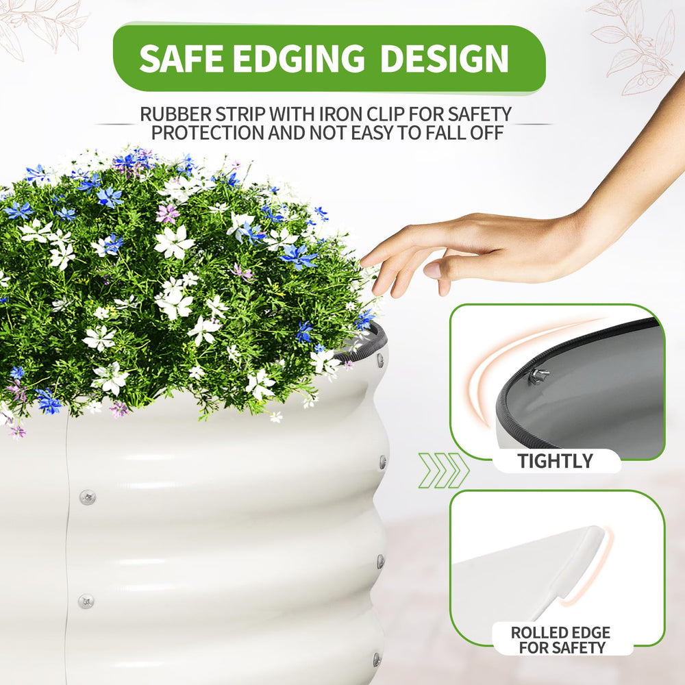 Permade close-up of folded edge safety design preventing sharp contact