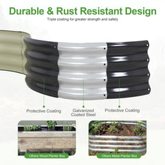 Permade galvanized surface texture showing rust-resistant protective finish