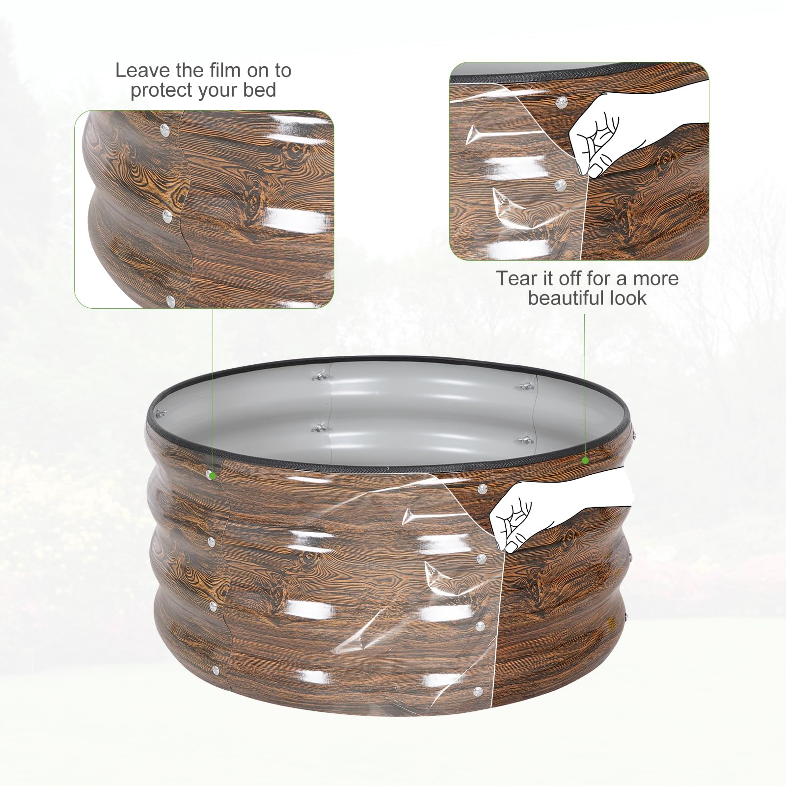 Permade label and spray finish close-up showing long-lasting protection benefit
