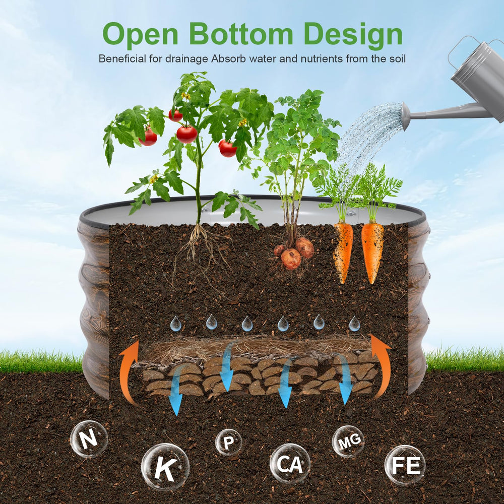 Permade in a backyard garden setting showing versatile outdoor styling benefit