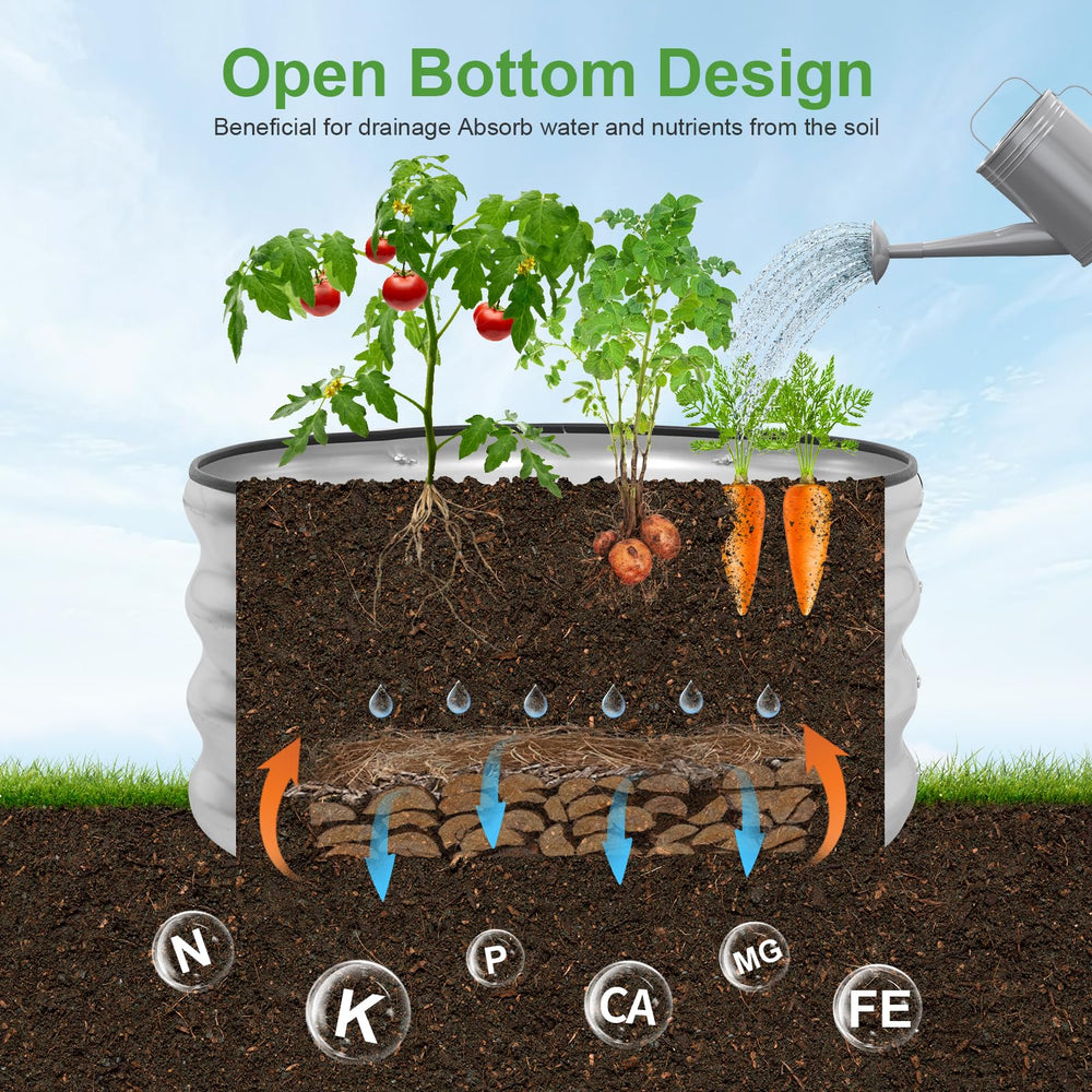 Permade planter set on a patio showing versatile styling and outdoor use