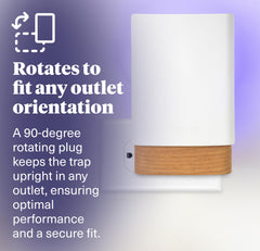 Pestie LED light glowing at night offering continuous low-noise capture