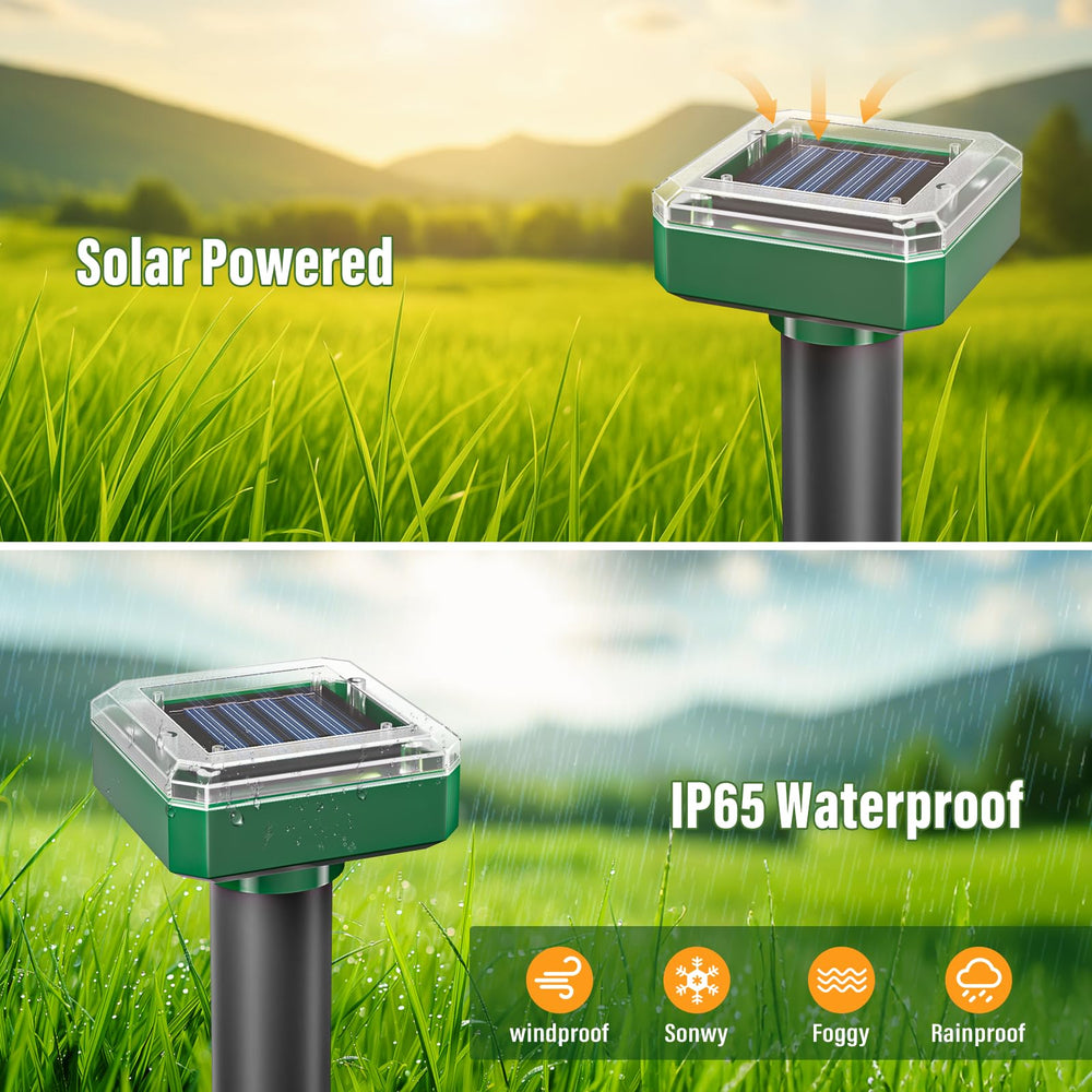 PestMentor unit with waterproof ip65 label proving weatherproof durability