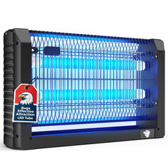 Pestrols front view wall-mounted showing sleek design and safe grill, improves room protection