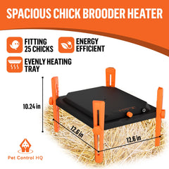 Pet & Livestock HQ close-up of heated underside edge highlighting smooth surface for easy cleaning