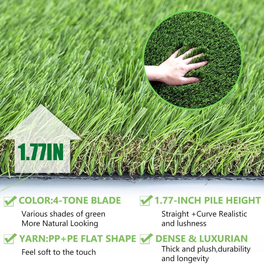 Petgrow close-up of 1.77-inch blades highlighting soft texture for paws