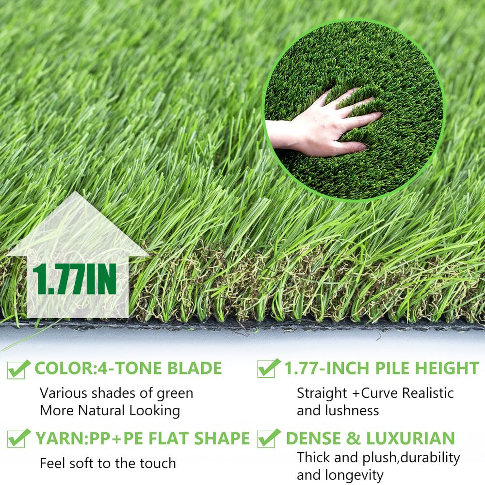 Petgrow close-up of 1.77-inch blades highlighting soft texture for paws