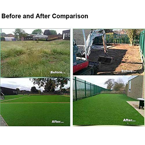 Petgrow on patio with dog playing providing comfortable, clean outdoor surface
