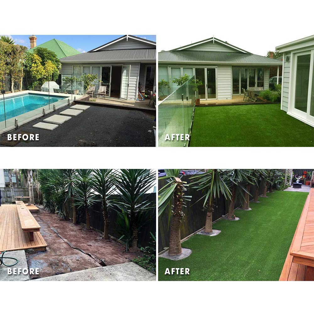 Petgrow dog playing on turf illustrating pet-friendly, easy-clean surface