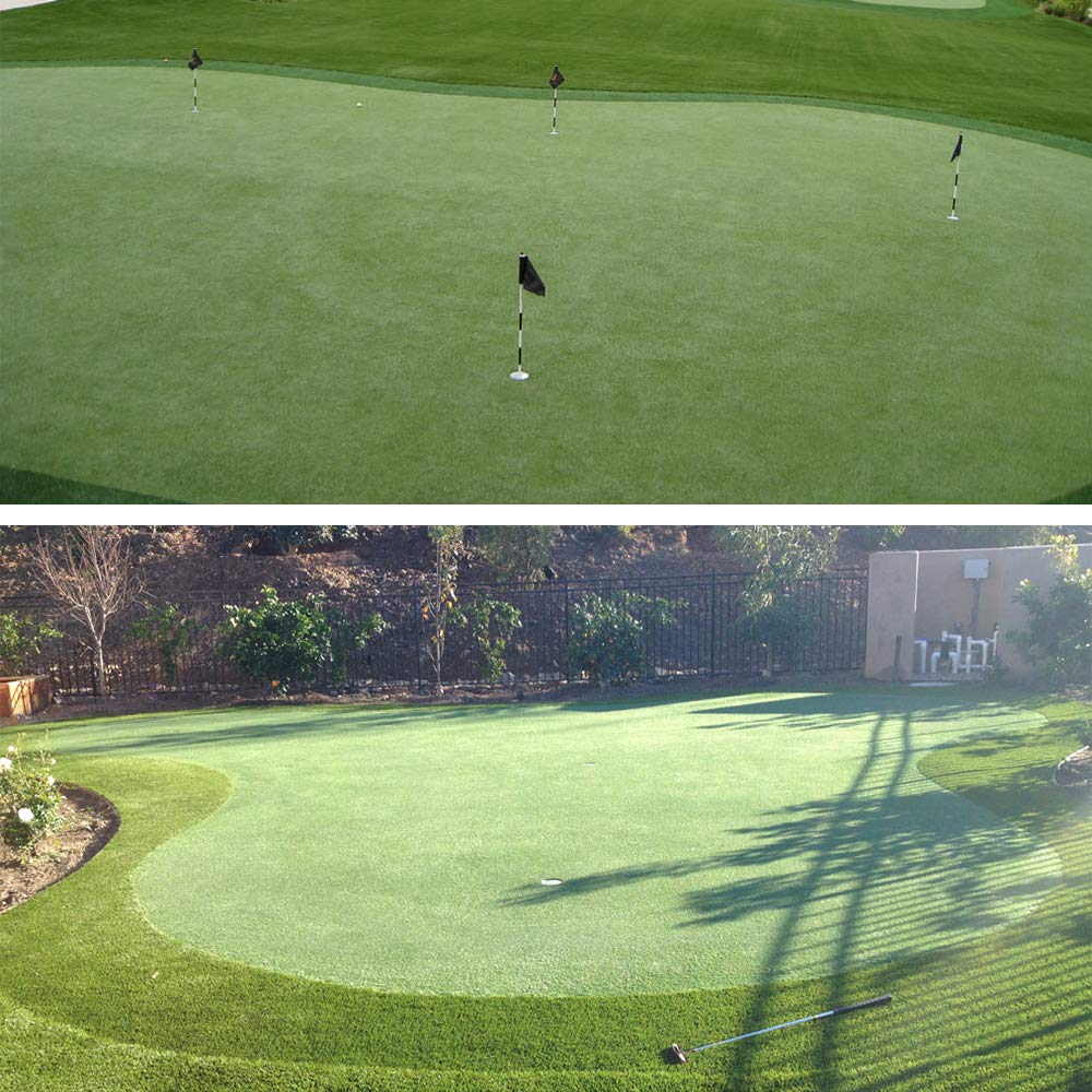 Petgrow with golf ball showing true roll and accurate short-game feedback