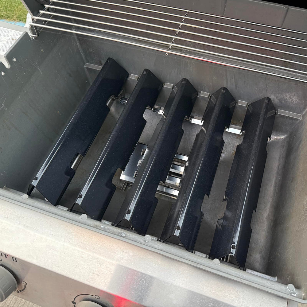 PETKAO finished grill in backyard demonstrating restored performance