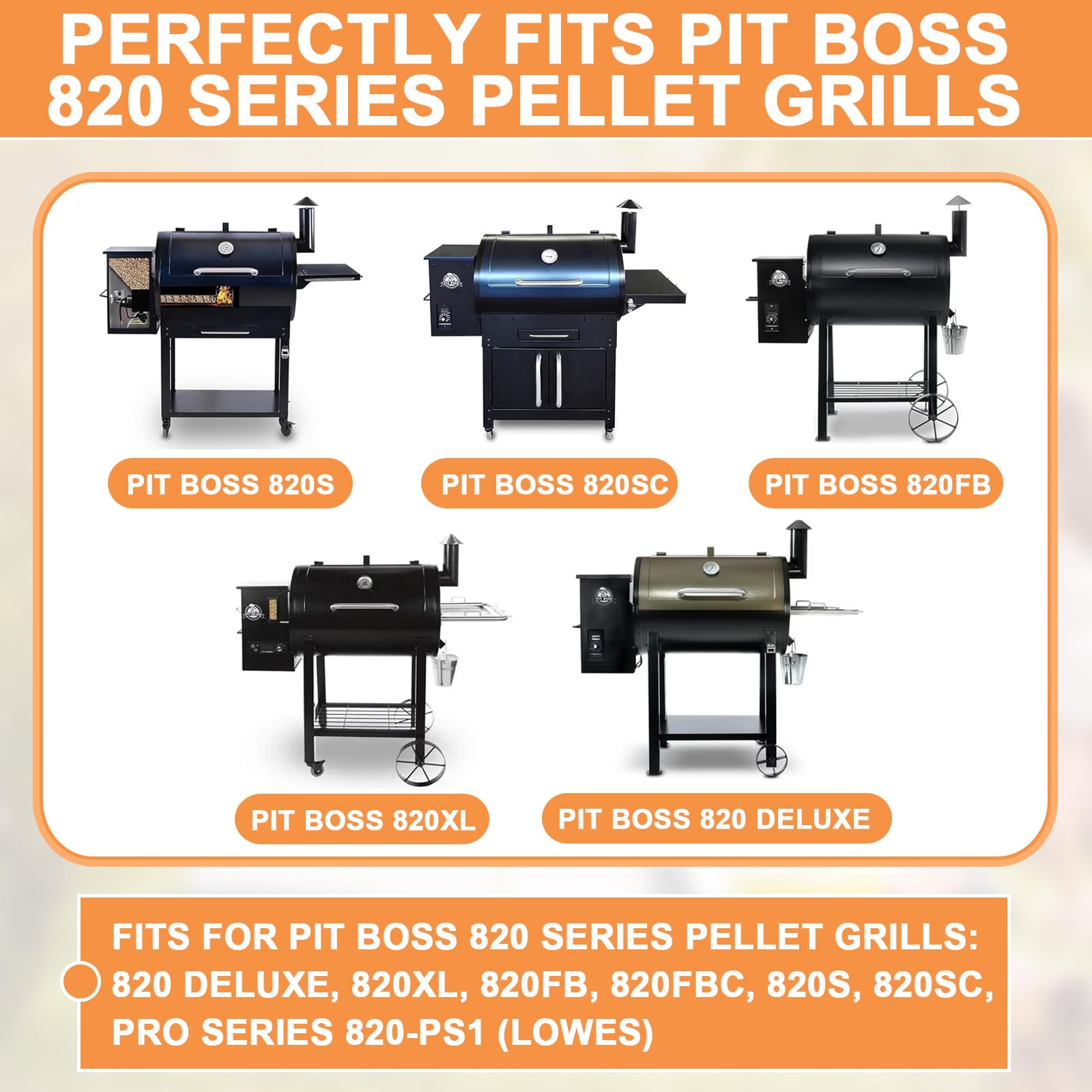 PETKAO full-length broiler bottom laid flat, ensures even heat distribution