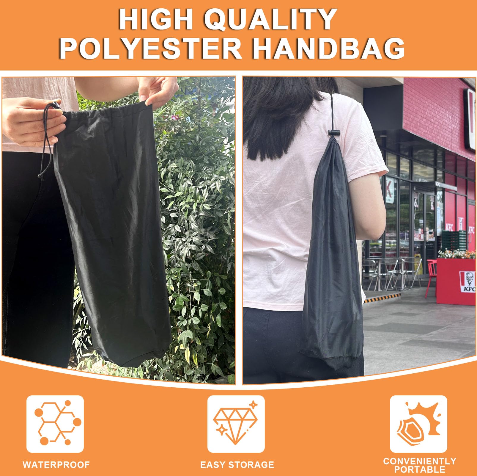 PETKAO carry bag with skewers packed for easy transport and storage