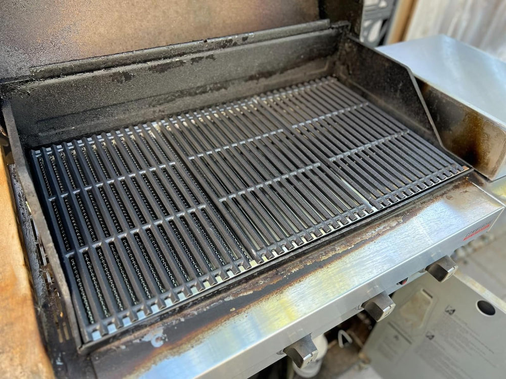 PETKAO comparison old vs new emitter illustrating restored grill performance