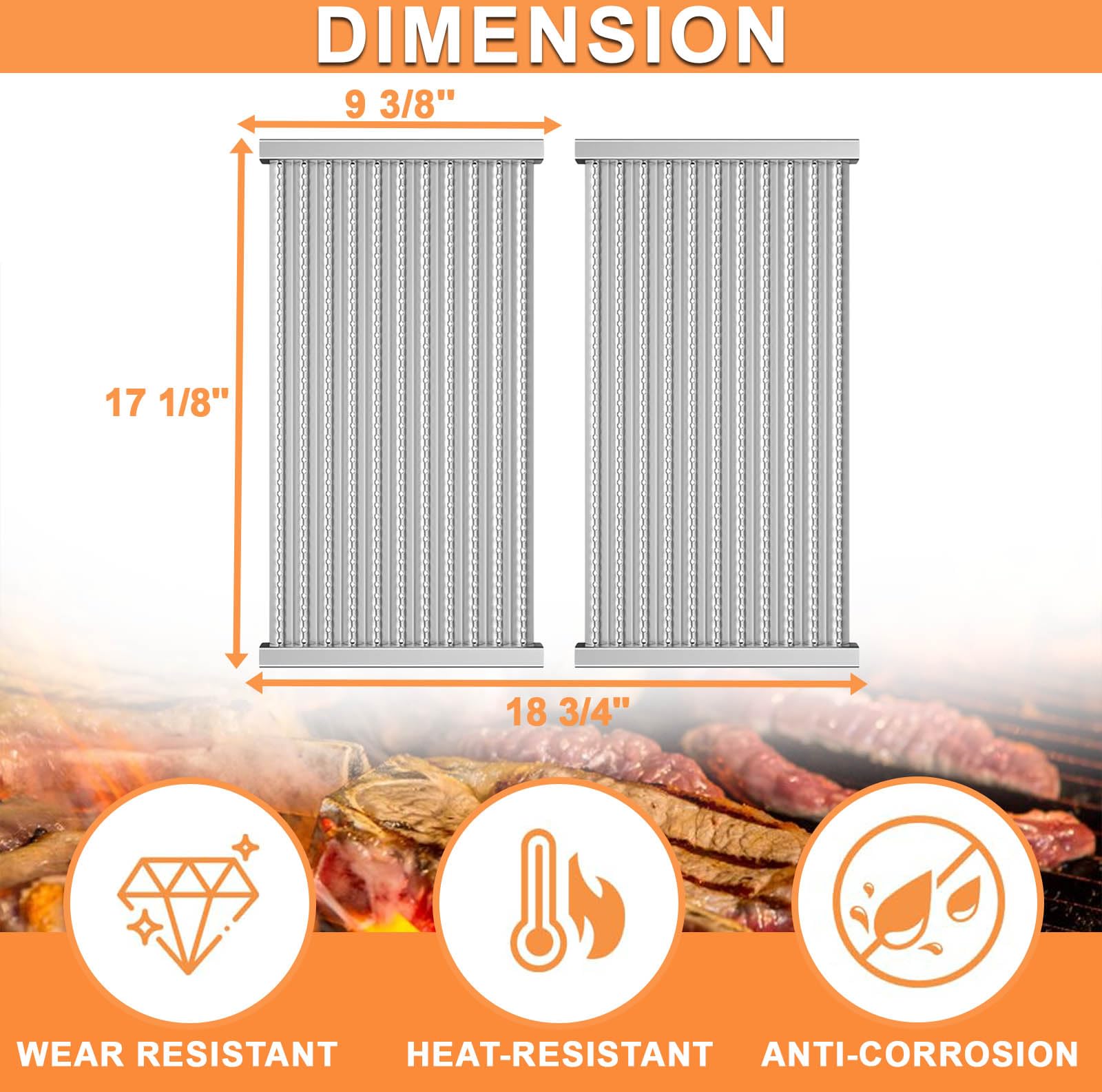 PETKAO emitter plate dimensions overlay helps confirm compatibility quickly
