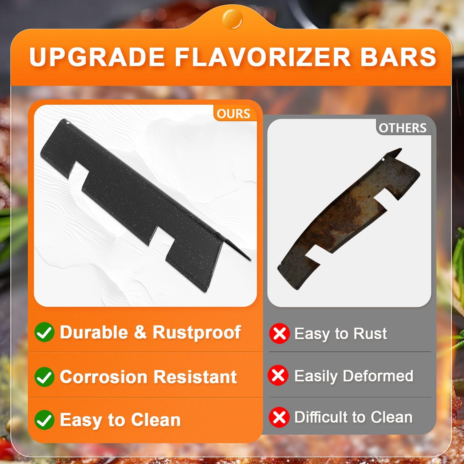 PETKAO five-pack laid flat to display included pieces and benefit of full row replacement