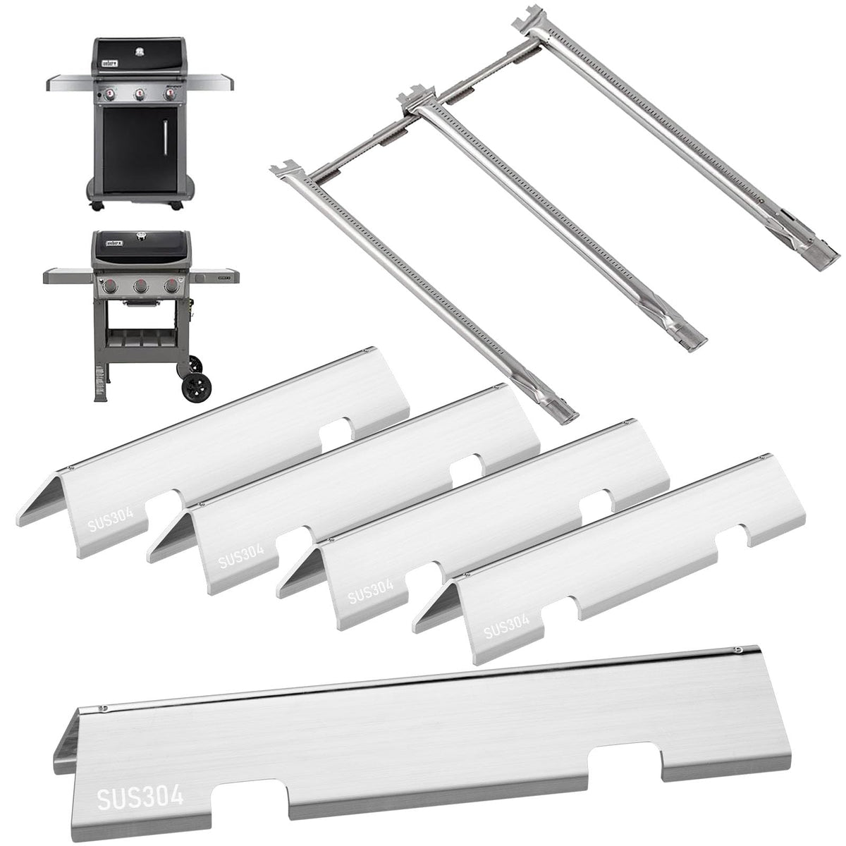 PETKAO front overview of full replacement kit restoring grill performance