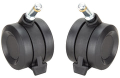 PETKAO front view of caster assembly showing fit and durability
