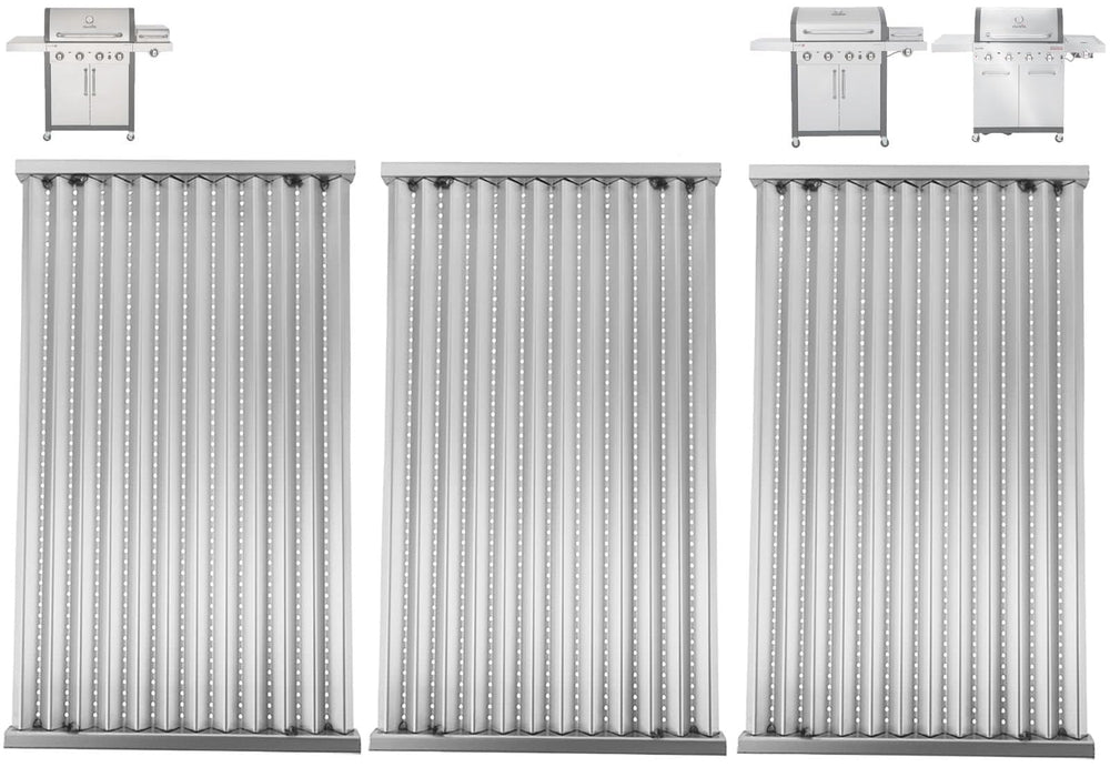 PETKAO front view emitters showing clean replacement and improved heat coverage