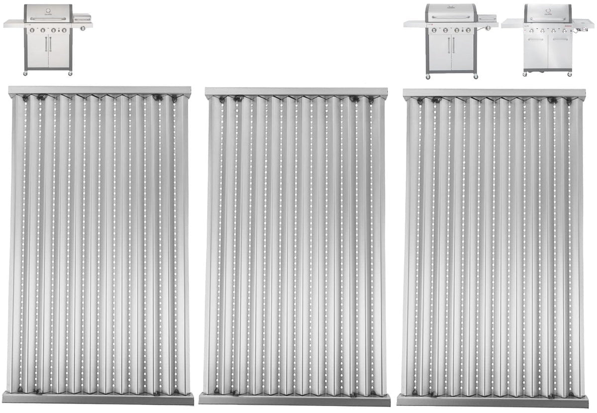 PETKAO front view emitters showing clean replacement and improved heat coverage