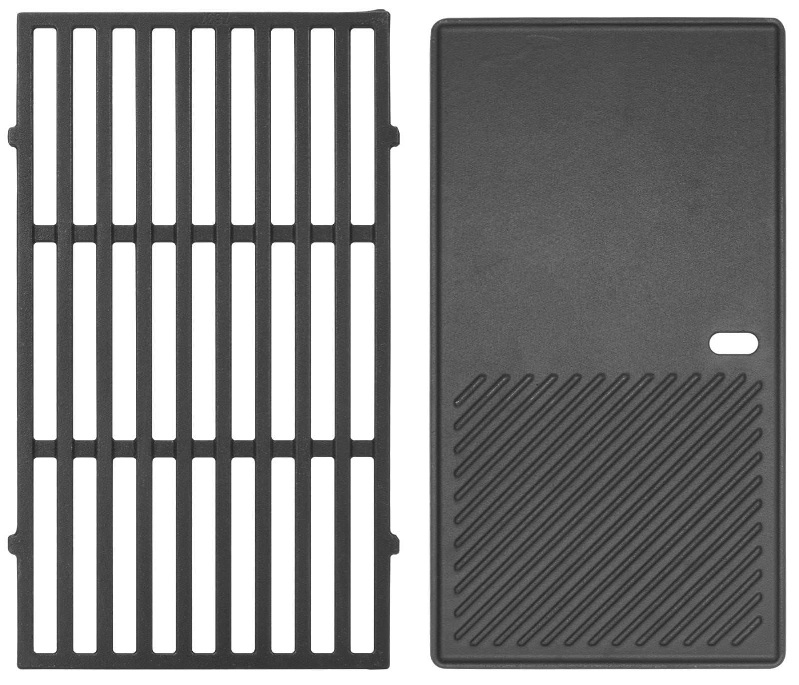 PETKAO front view grate and griddle showing fit and durability