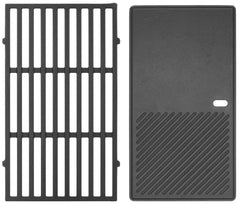 PETKAO front view grate and griddle showing fit and durability