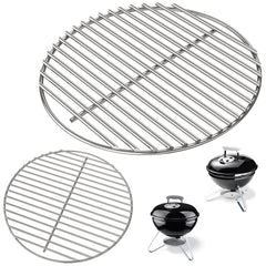 PETKAO front view of cooking and charcoal grates showing fit and finish benefit
