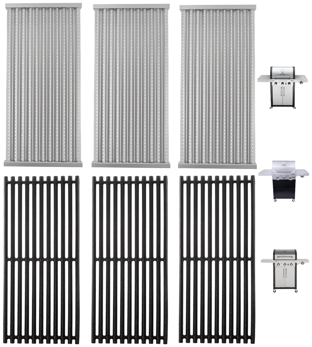 PETKAO front view kit showing emitters and grates for easy replacement