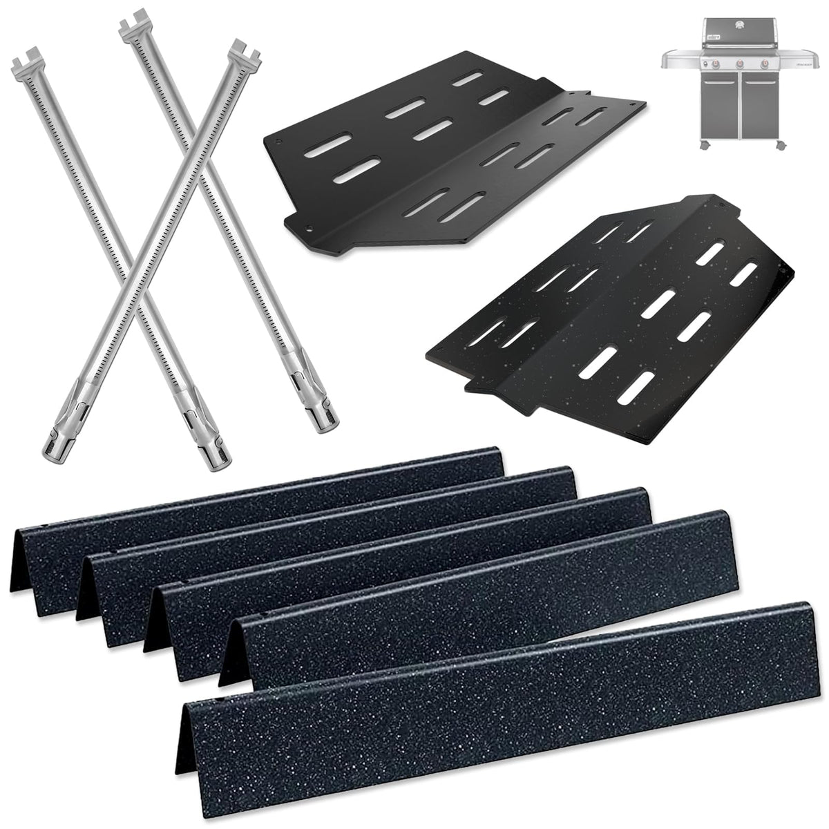 PETKAO front-assembled kit showing complete replacement set and easy fit