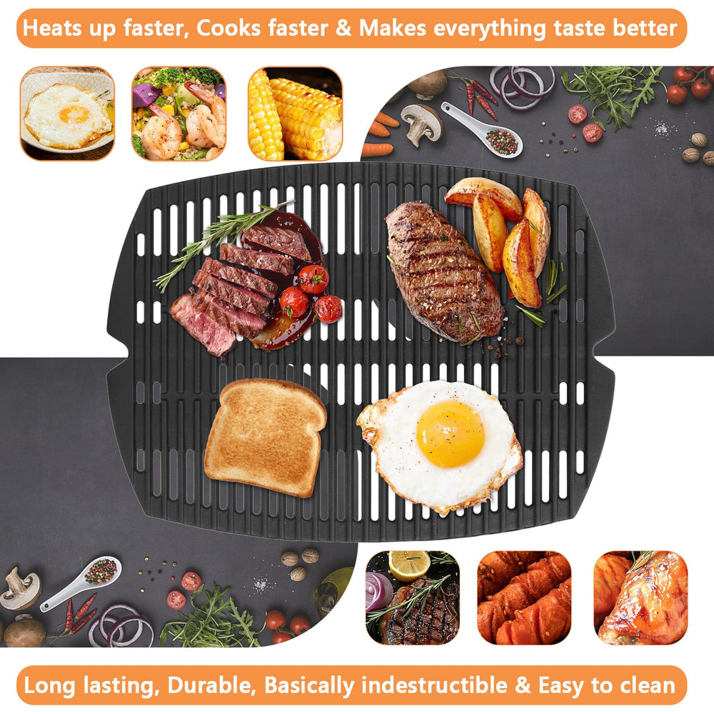 PETKAO grate searing a steak illustrating improved browning and grill marks
